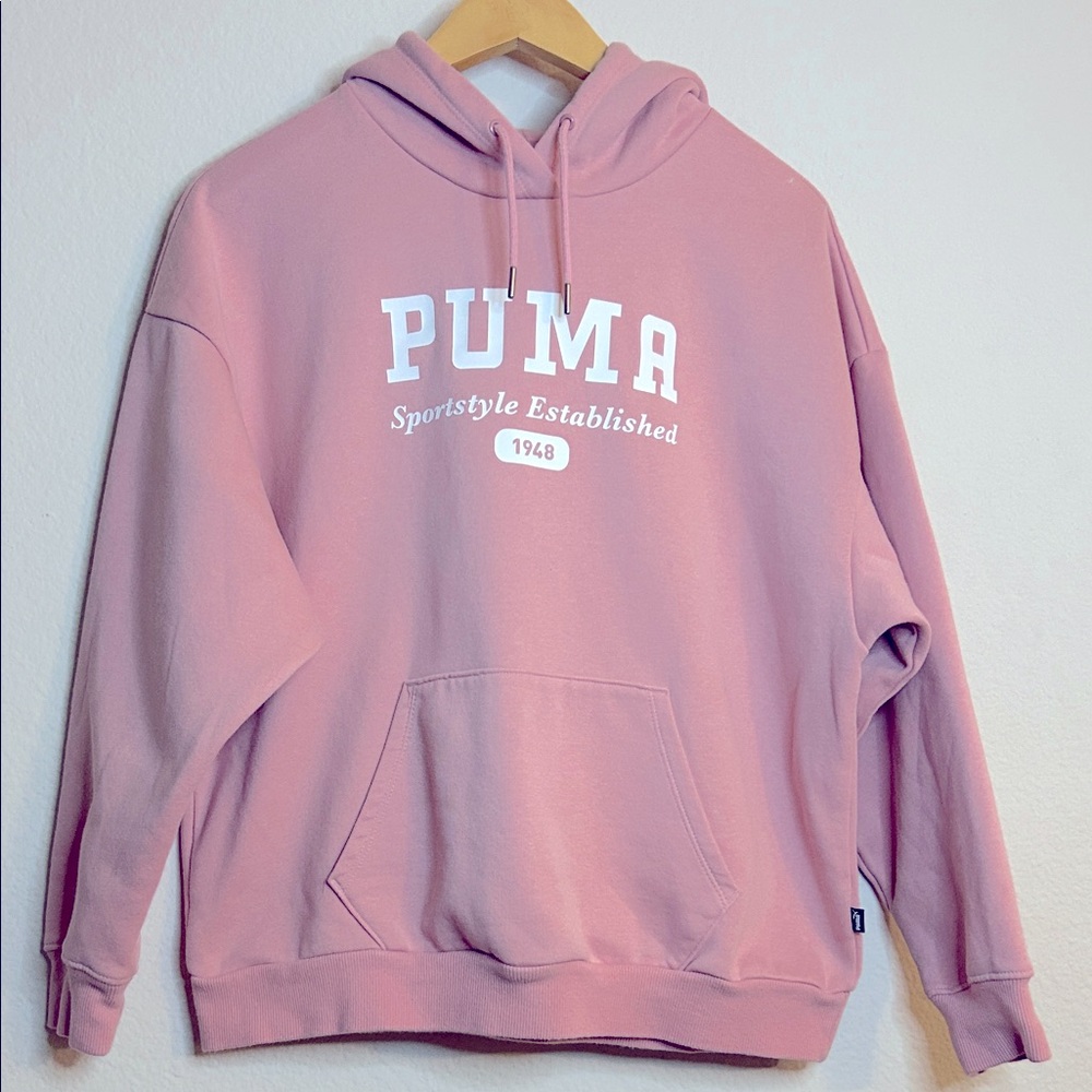 Puma Dusty Pink Sportstyle Hoodie